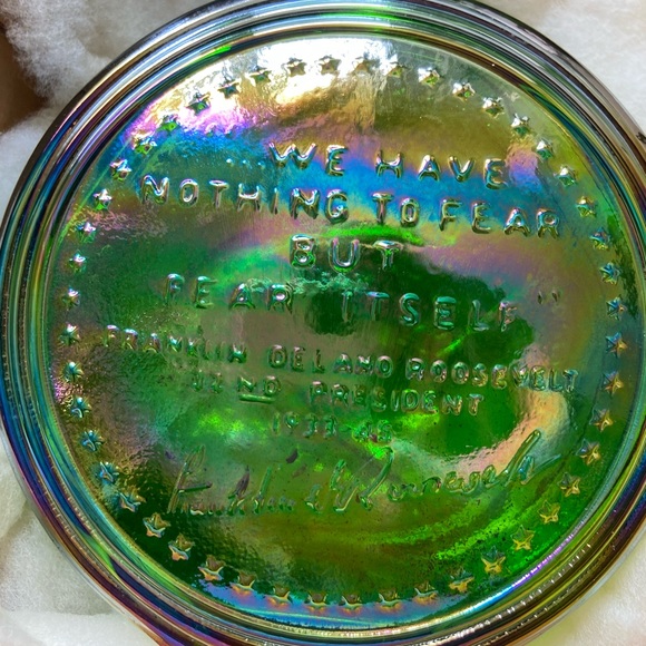 FDR Presidential Commemoration Bottle: Vintage Wheaton/Nuline - Picture 5 of 5